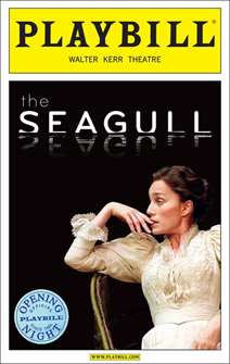 The Seagull Limited Edition Official Opening Night Playbill 